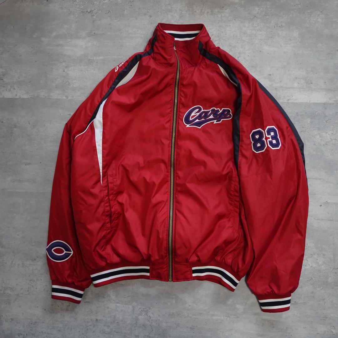 広島カープ　朝山東洋コーチ　スタジャン　グランドコート　ジャケット　支給品