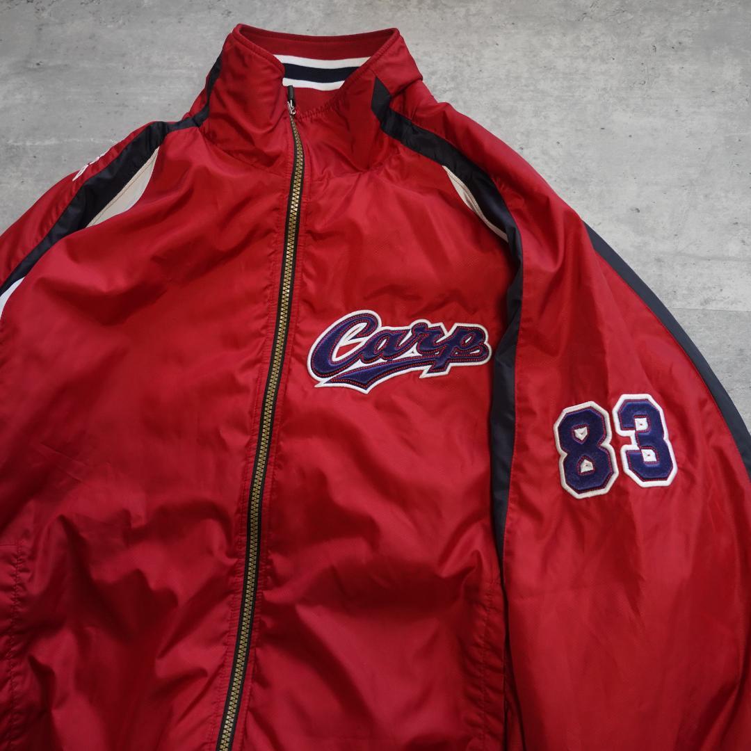 広島カープ　朝山東洋コーチ　スタジャン　グランドコート　ジャケット　支給品