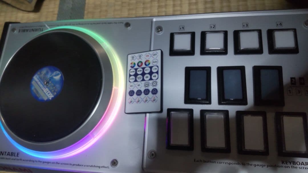 ビートマニア 後期プレミアムコントローラー ライトニングフルカラー EMP付