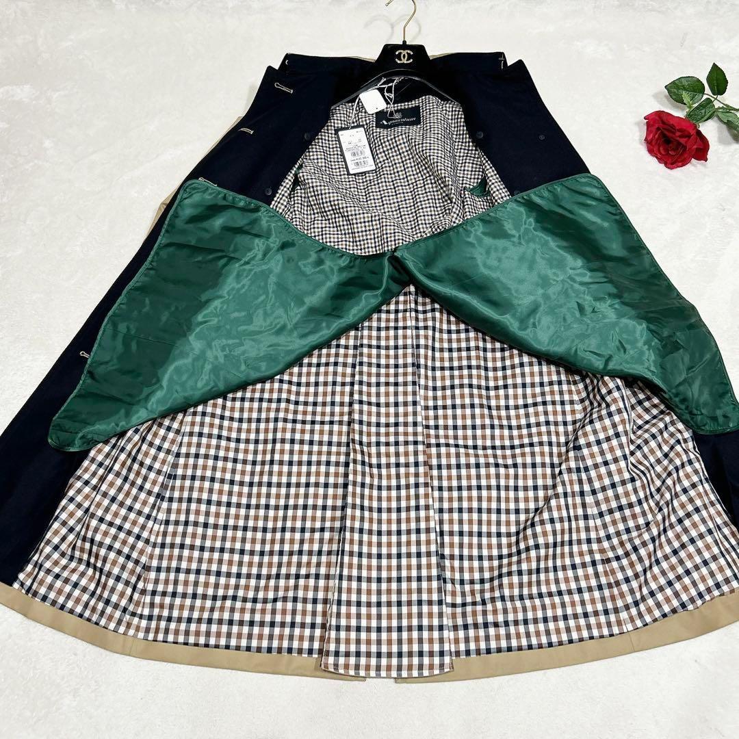 新品タグ付き✨　超希少✨　アクアスキュータム　現行　ステンカラー　コート　10