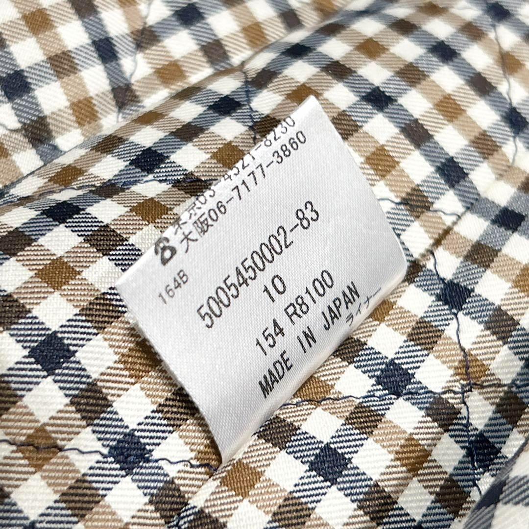 新品タグ付き✨　超希少✨　アクアスキュータム　現行　ステンカラー　コート　10