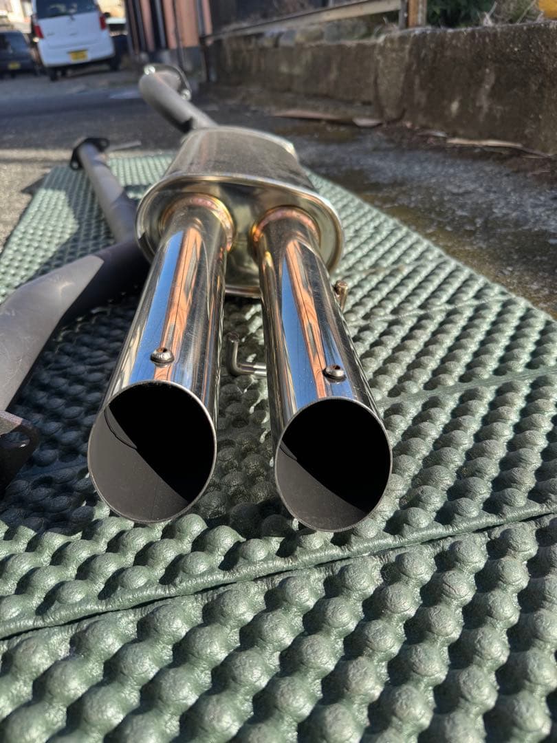 GX81ツインカム用ストレートマフラー