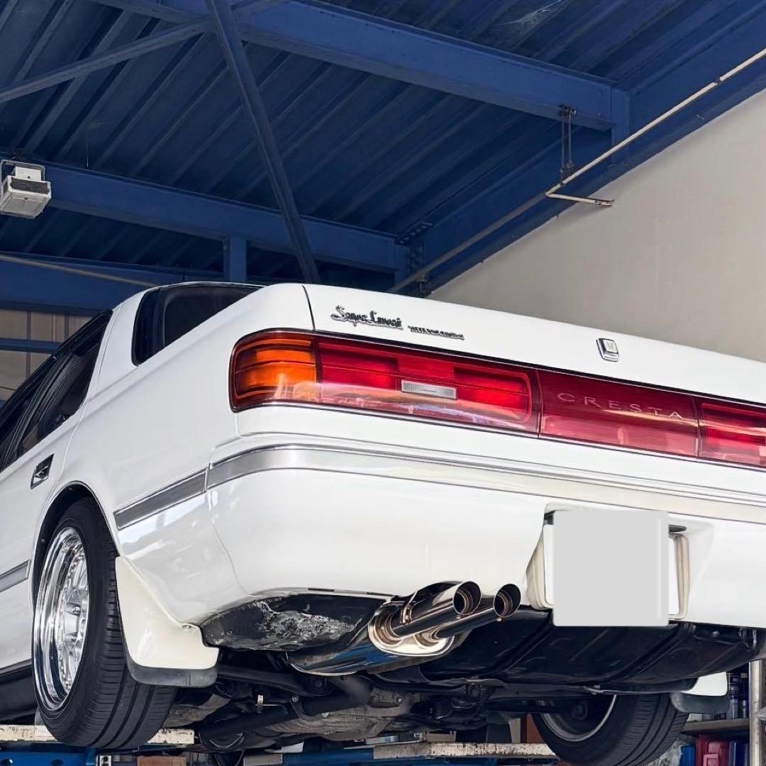 GX81ツインカム用ストレートマフラー