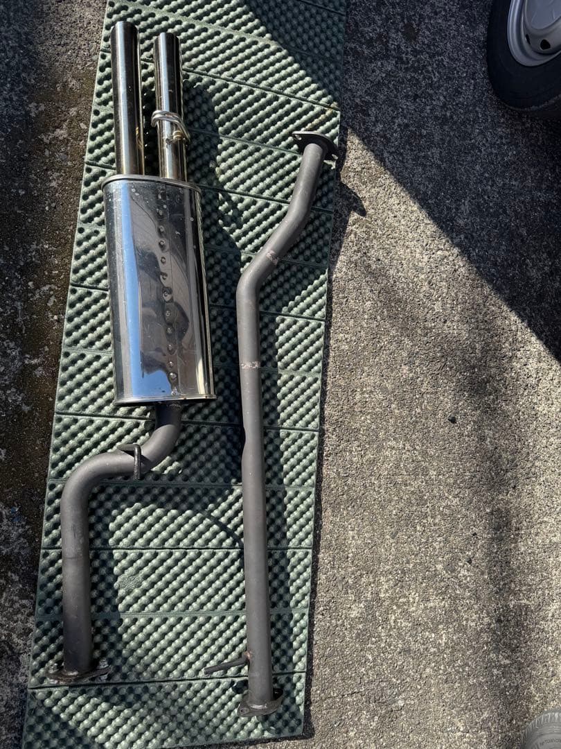 GX81ツインカム用ストレートマフラー