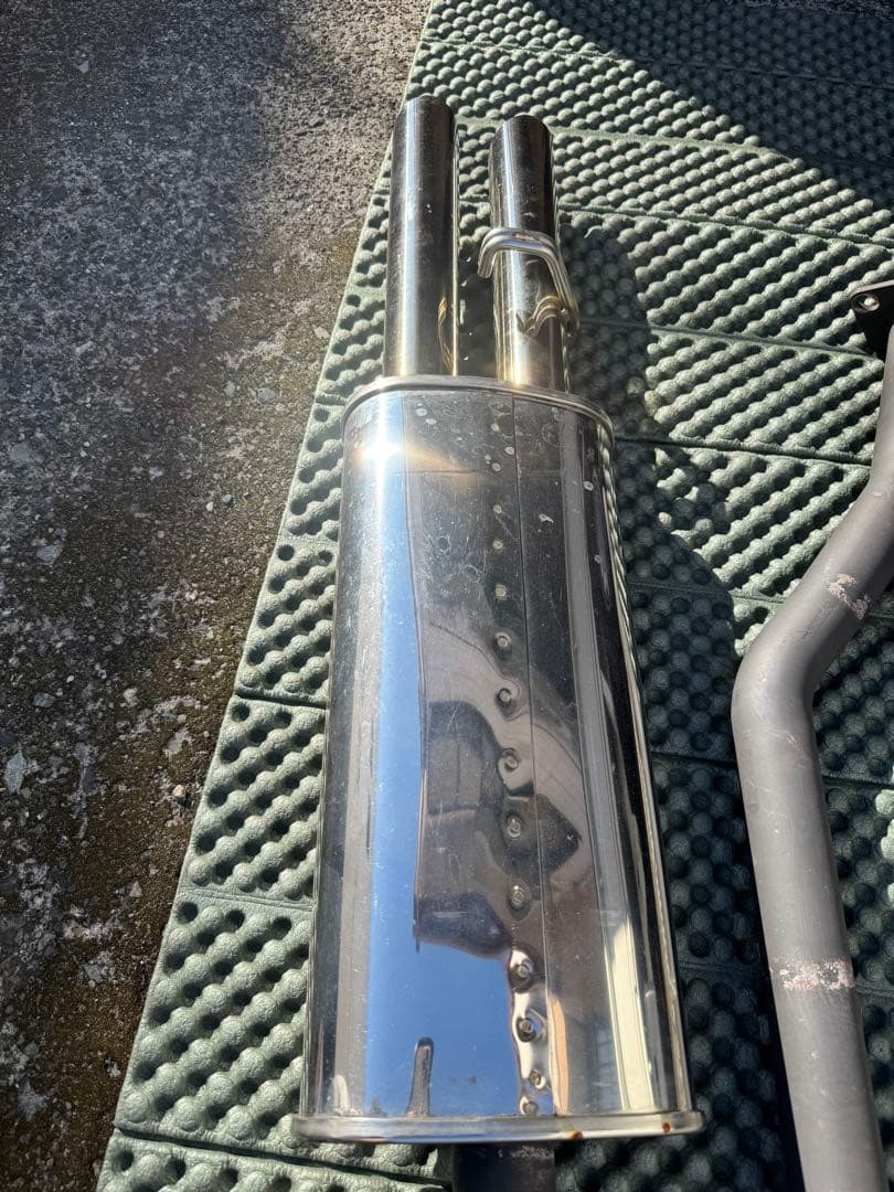 GX81ツインカム用ストレートマフラー