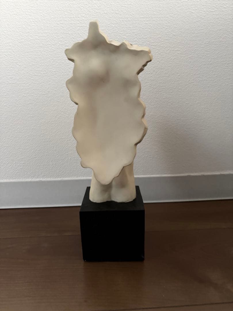 や*4様 モダンアート 手と顔の陶器彫刻