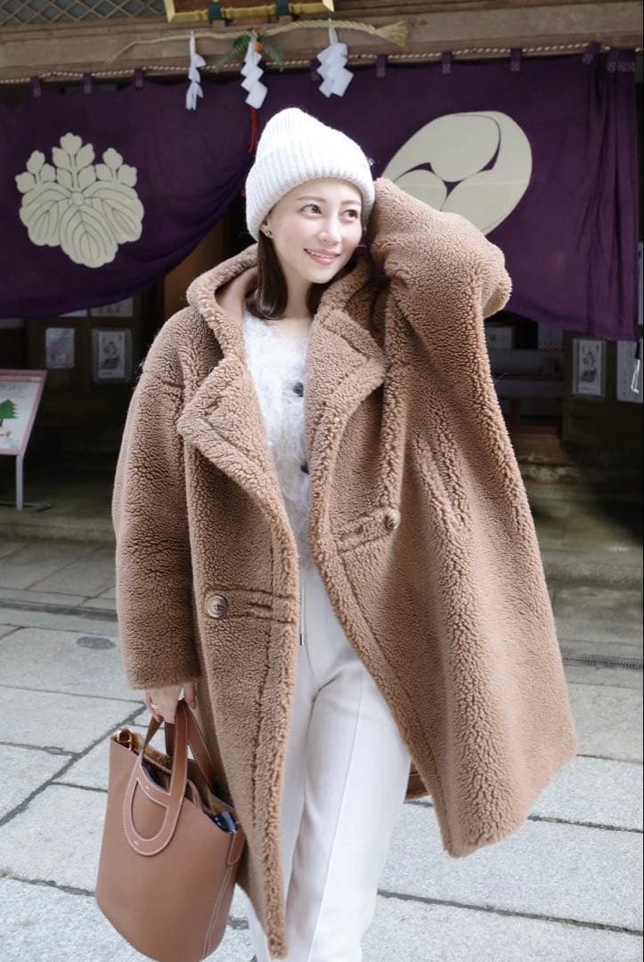 【新品未使用】KARRY ロングボアコート