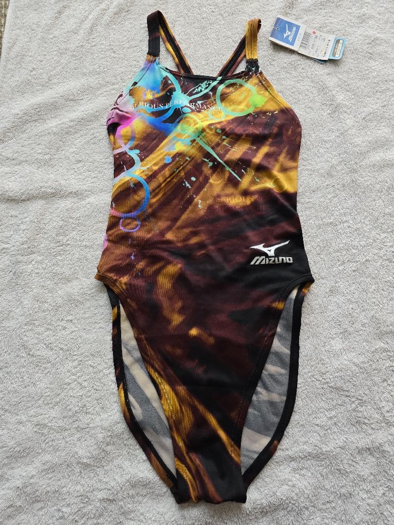 ミズノ　マイティライン　競泳水着　ハイレグ
