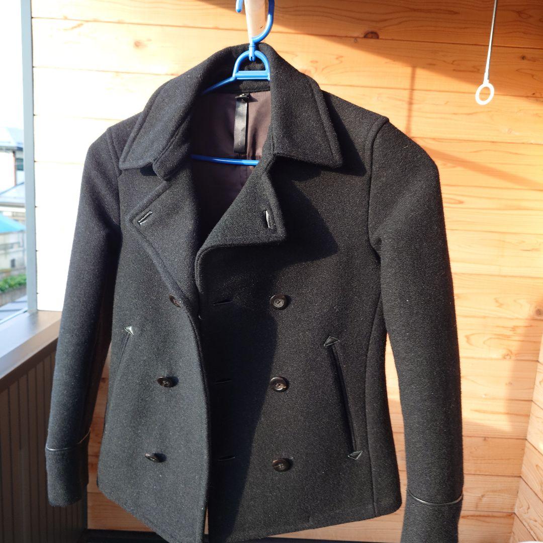 wjk ジュンハシモト　ピーコート　チェスターコート M　ブラック新品