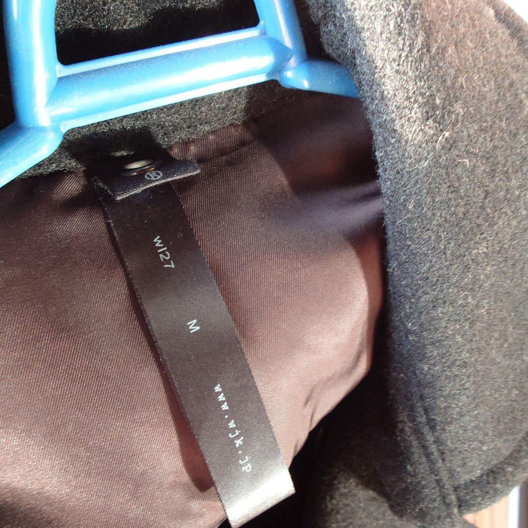 wjk ジュンハシモト　ピーコート　チェスターコート M　ブラック新品