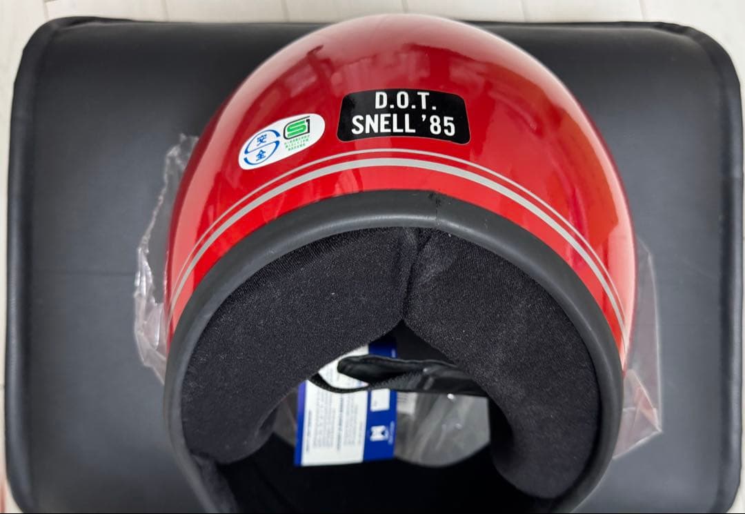 SIMPSOM BANDITフルフェイスヘルメット レッド