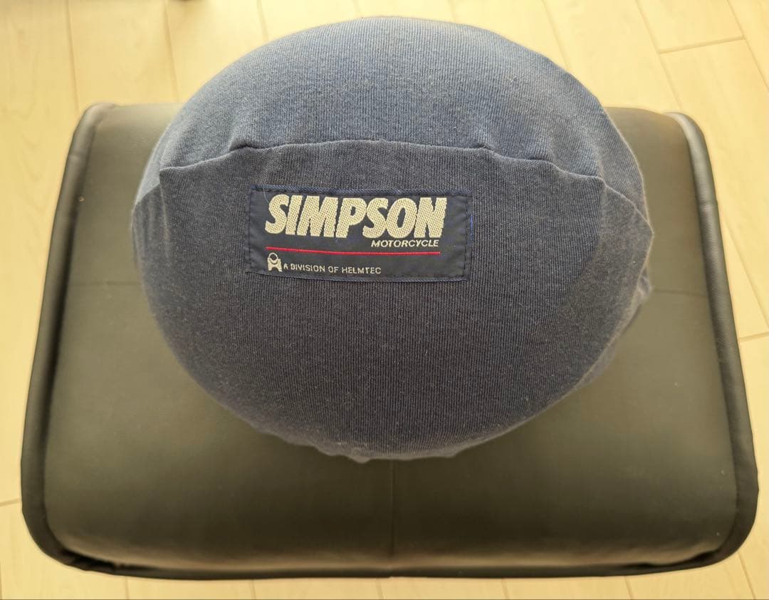 SIMPSOM BANDITフルフェイスヘルメット レッド