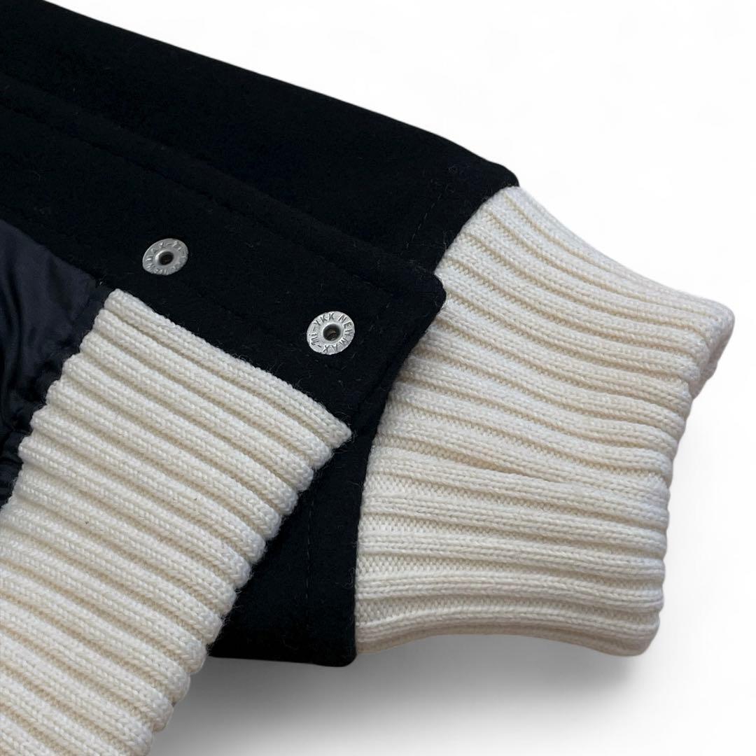 【希少】クレージュ　21 スタジャン　ブルゾン　ブラック　レディース　40 韓国