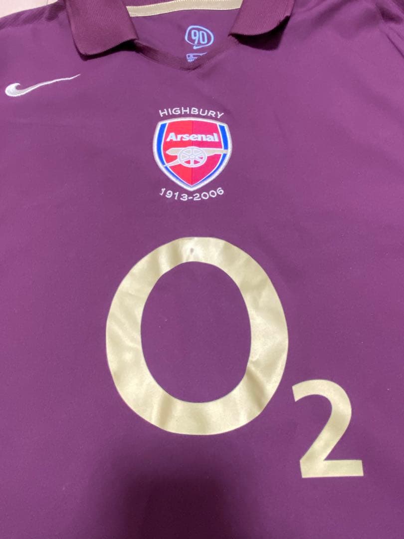 アーセナル 05/06 ハイバリーラストモデル ピレス #7 ユニフォーム