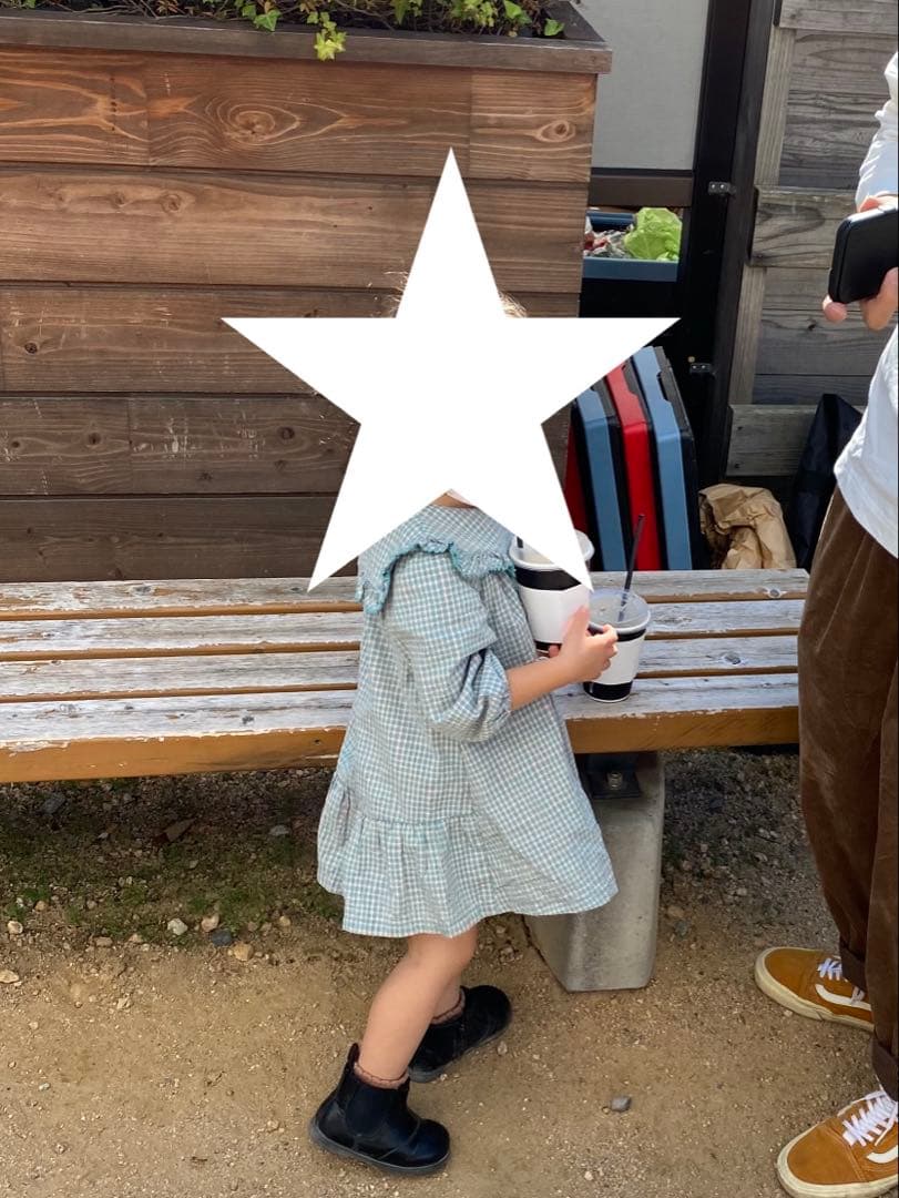 モイモルン　ワンピース100.110　カーディガン100