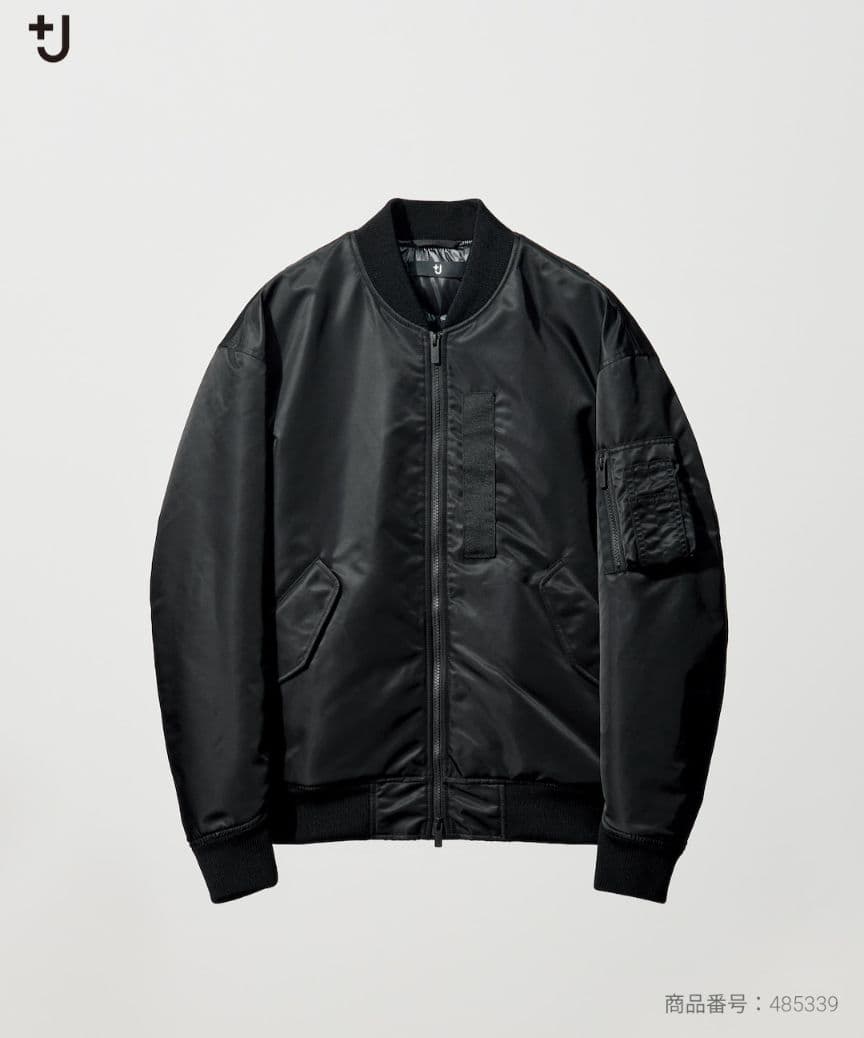 2026復刻版 UNIQLO＋Jハイブリッドダウン オーバーサイズMA-1 XL