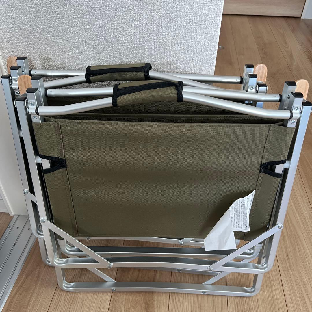 コールマン　コンパクトフォールディングチェア　ローチェア　オリーブ