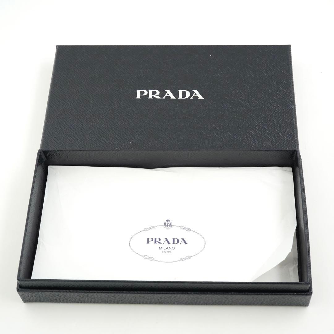 ✨専用✨　PRADA 長財布　サフィアーノレザー　三角プレート