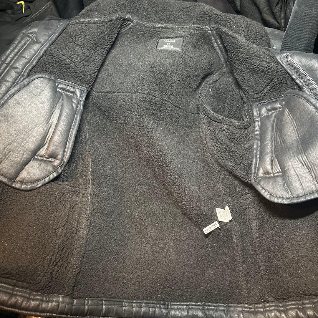 定価7万円✨CABAN de ZUCCa ムートンダッフルコート ブラック M