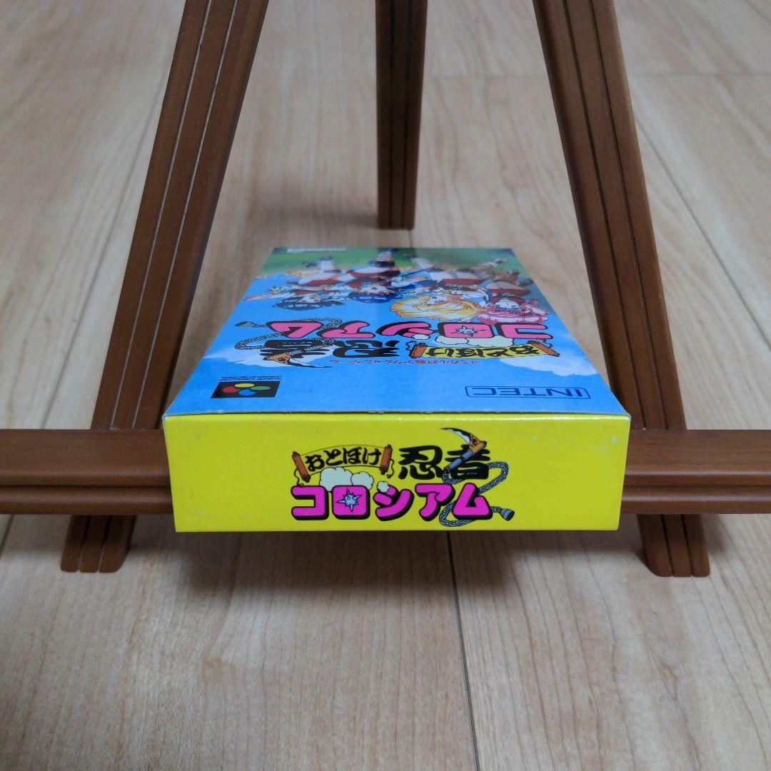 SFC スーパーファミコンソフト　おとぼけ忍者コロシアム　ハガキ付き　美品