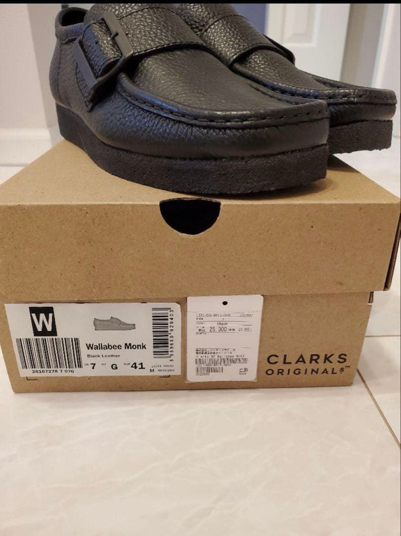 ユナイテッドアローズ 別注　Clarks Wallabee Monk　OVY