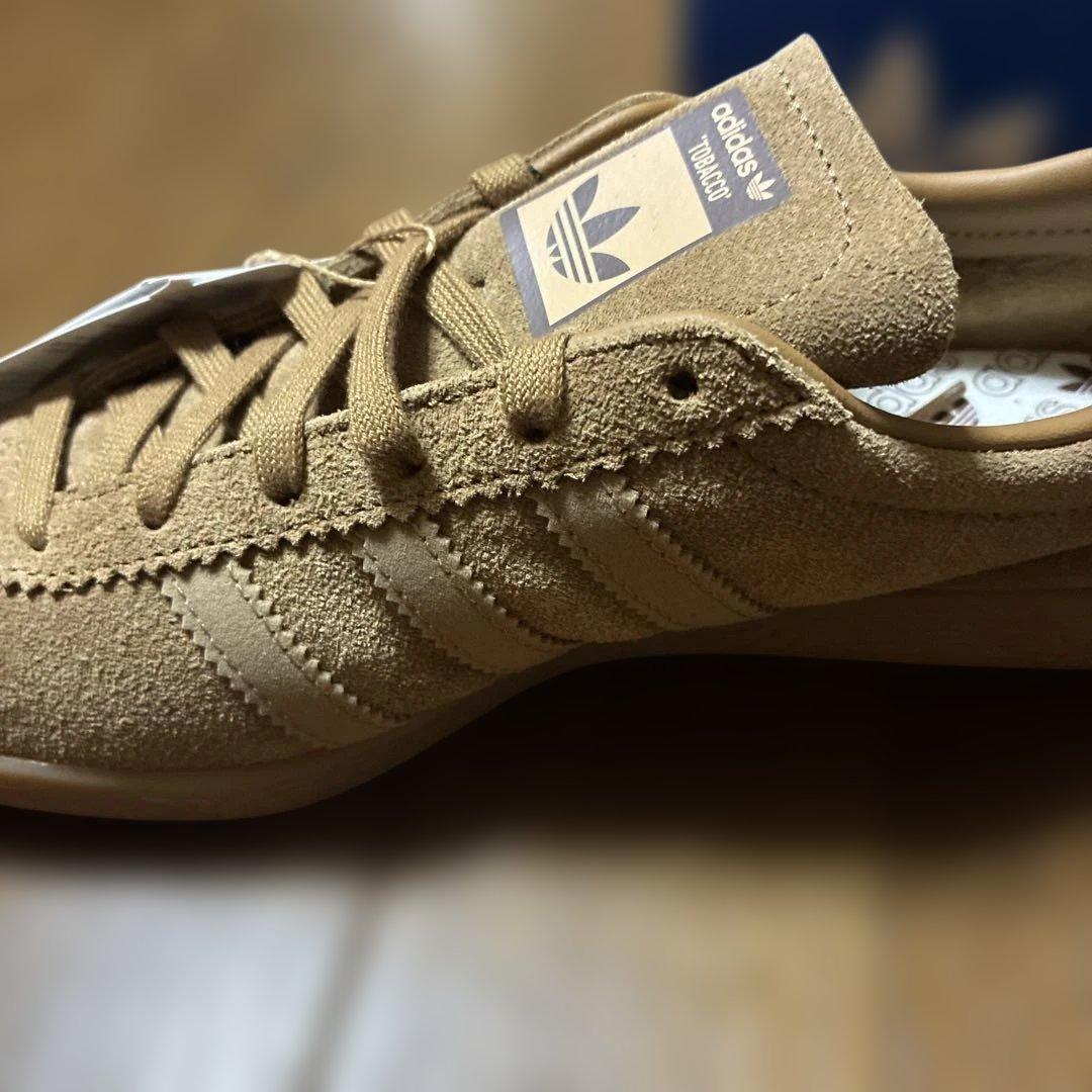 最終値下げ価格 adidas Tobacco スニーカー ベージュ23.5cm