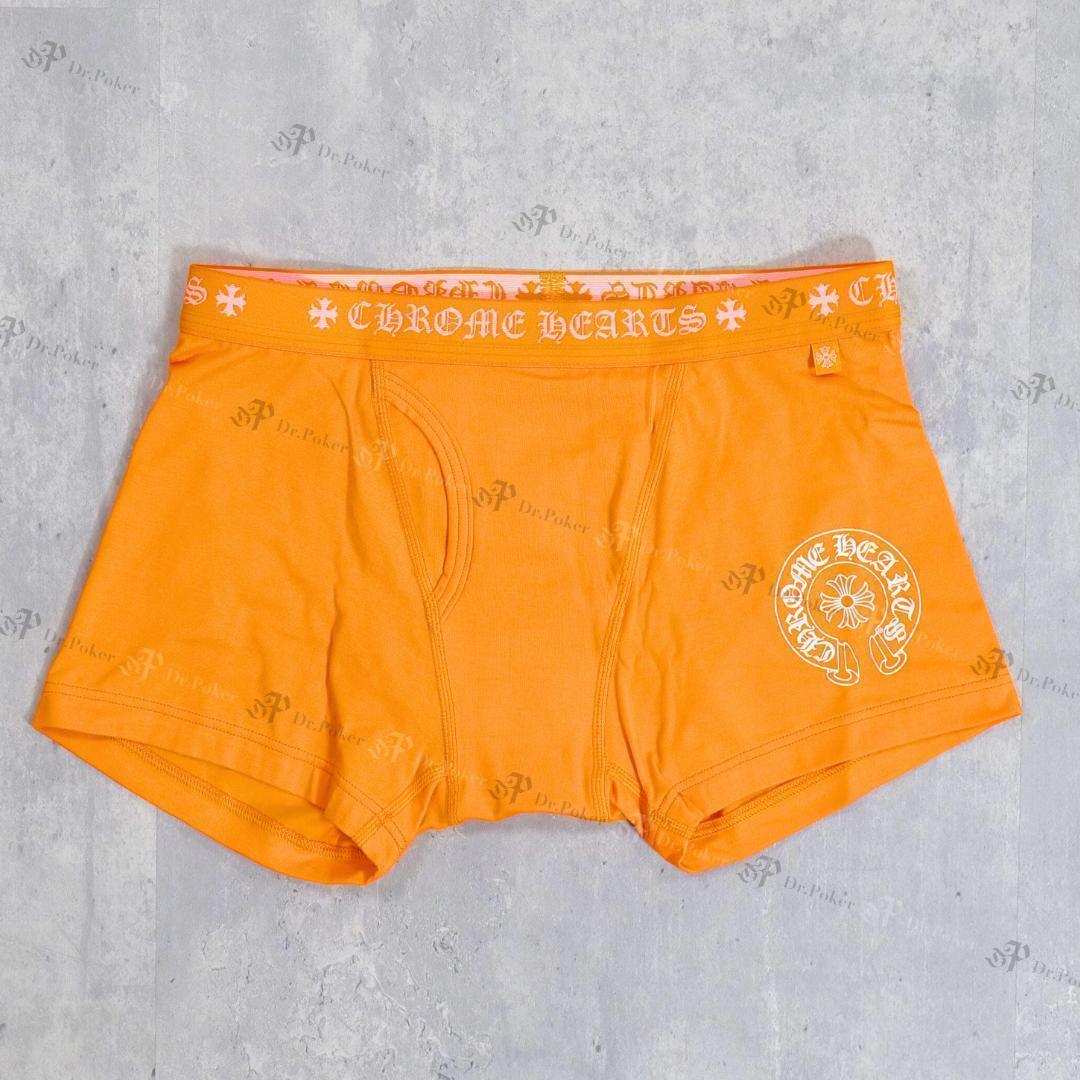 【新品】 Chrome Hearts ショート ボクサー ブリーフ オレンジ S