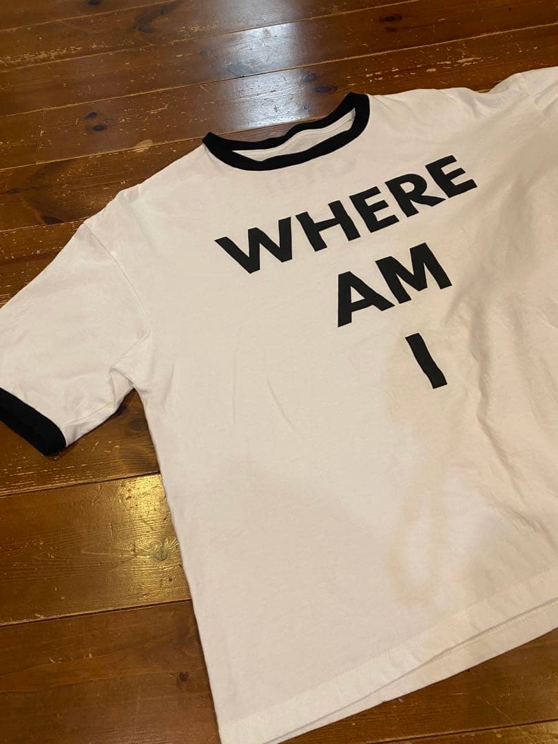 ch!iii Tシャツ オーバーサイズ ホワイト✖️ブラック