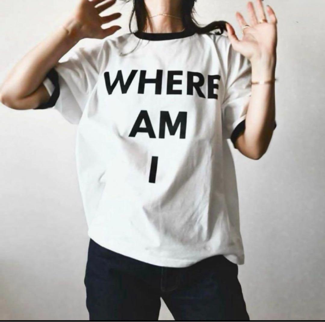 ch!iii Tシャツ オーバーサイズ ホワイト✖️ブラック