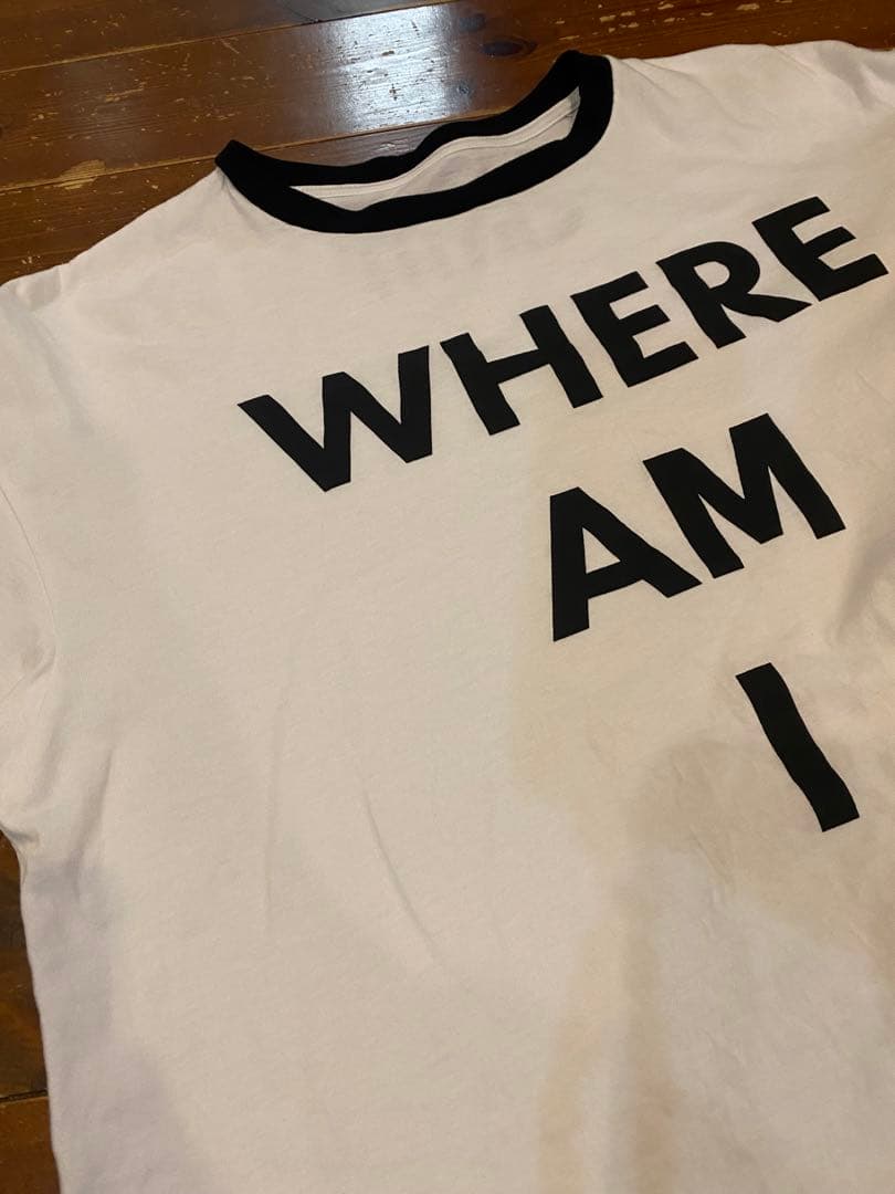 ch!iii Tシャツ オーバーサイズ ホワイト✖️ブラック