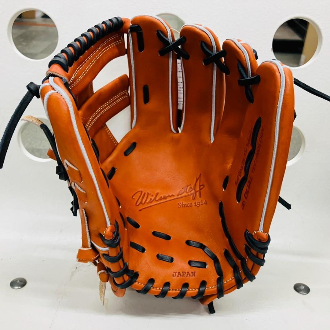 ウィルソン　WBW102898　硬式　内野手用　DL型　高校野球対応　仕上げ加工