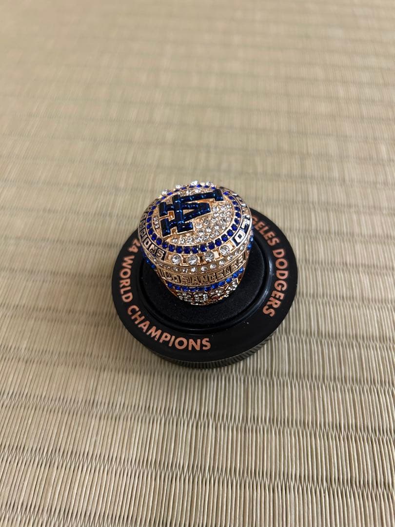 LA ドジャース2024年ワールドチャンピオンリング　8月6日限定会場配布