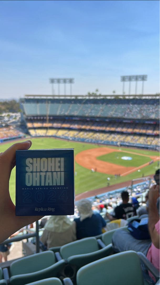 LA ドジャース2024年ワールドチャンピオンリング　8月6日限定会場配布