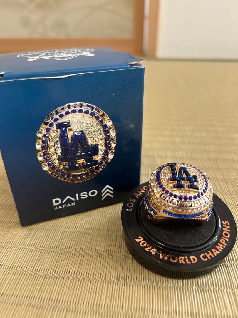 LA ドジャース2024年ワールドチャンピオンリング　8月6日限定会場配布