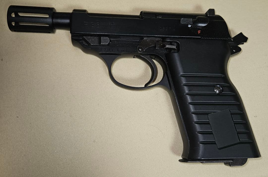 マルゼン P38 Detachable 漆黒のマット ブラック