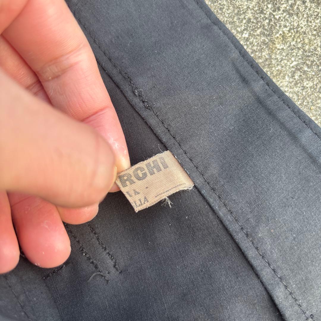 太*郎様 50s イタリア軍　モーターサイクルパンツ　後染め　ブラック　ビンテー