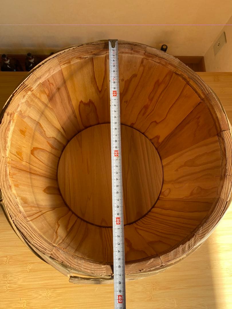 樽酒の一斗樽（18リットル）　　空樽