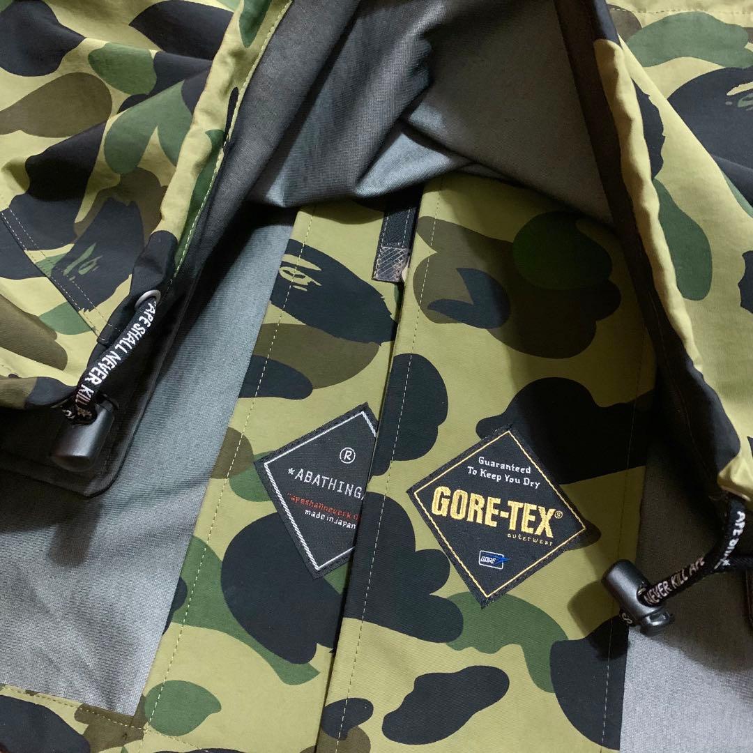 ジャケット・アウター BAPE M-65 CAMO Military Jacket GORE-TEX