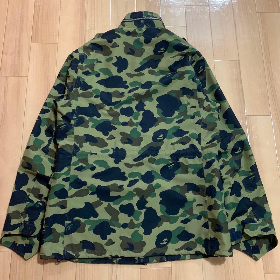 ジャケット・アウター BAPE M-65 CAMO Military Jacket GORE-TEX