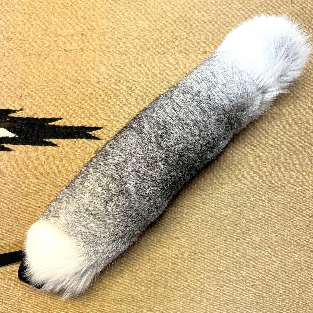 超特大　ラビット尻あて　スノーハイク　ウサギ　毛皮敷物　登山　スキー　山伏　狩猟