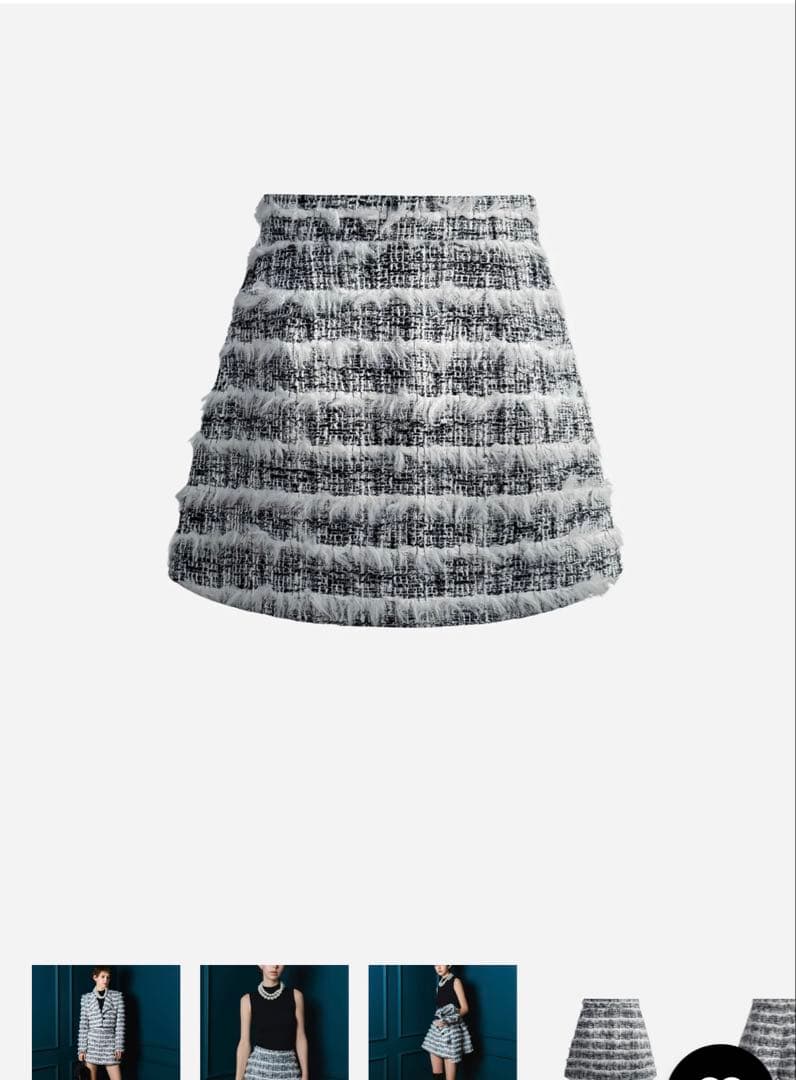 sheller シェリエ　スカート