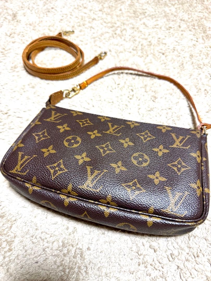 LOUIS VUITTON アクセソワール アクセサリーポーチ モノグラム