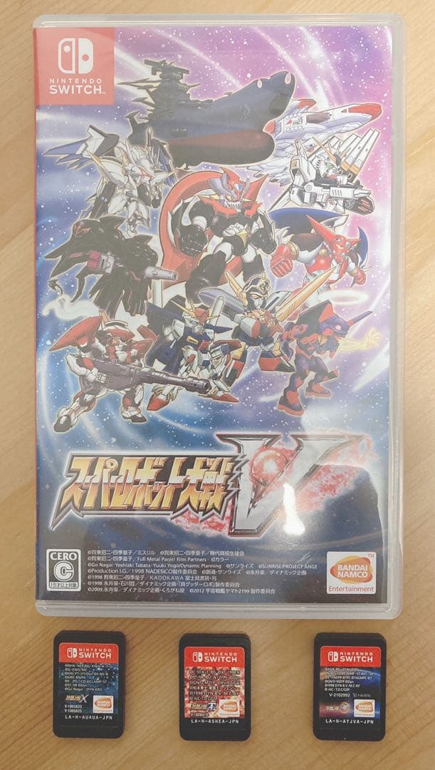 Nintendo Switch　スーパーロボット大戦　V　X　T　30　セット