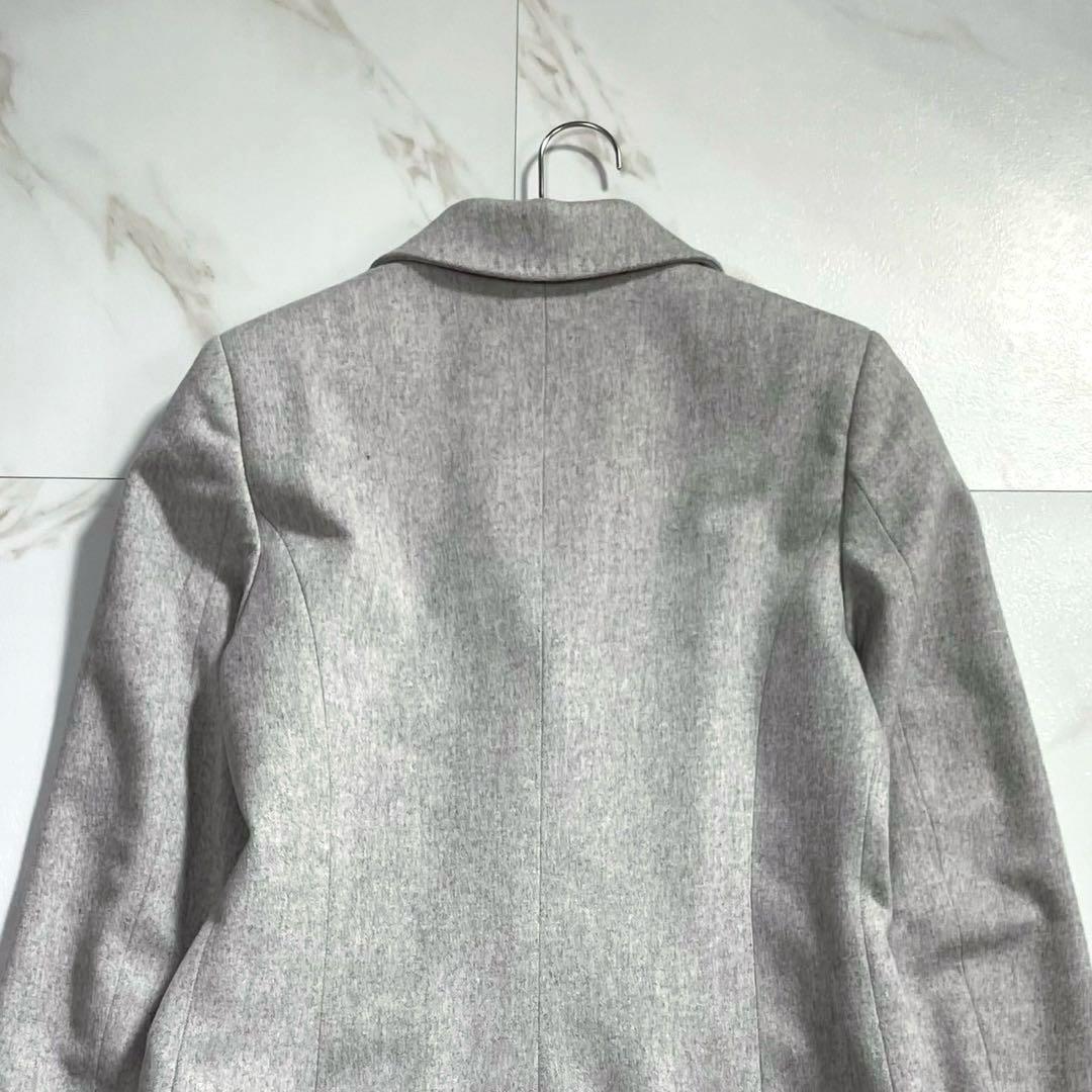 専用【極美品】バーニーズニューヨーク ロロピアーナ チェスターコートM グレー