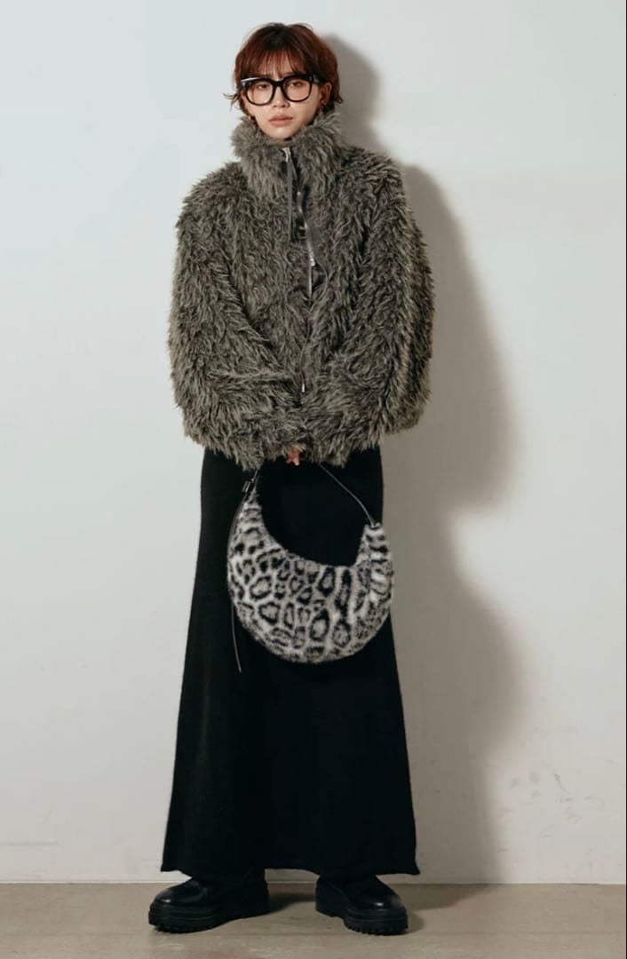 esica ファーミックスシープファースタンドブルゾン/新品未使用