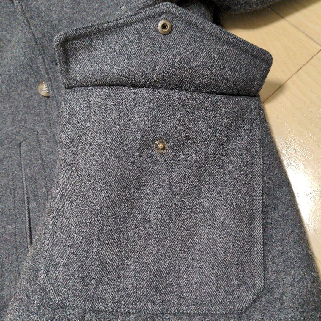 訳有 伊製 DOLCE & GABBANA エンブレムボタンフーデッドPコート