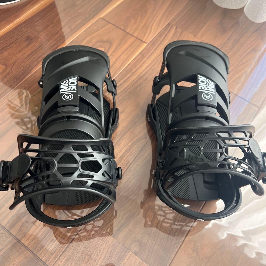 VONZIPPER ブラック スノーボード ビンディング M