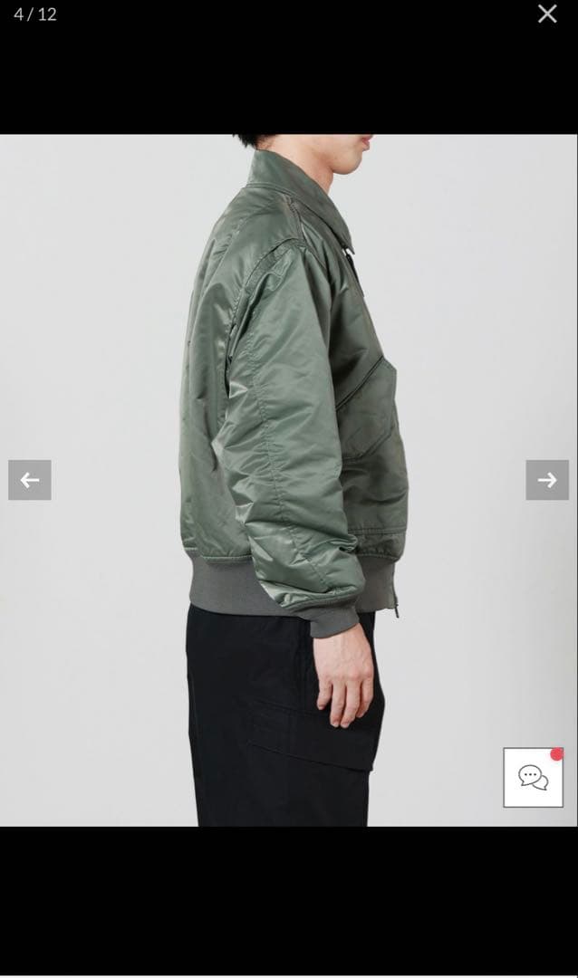 HYKE TYPE CWU-45/P JACKET オリーブ サイズ5