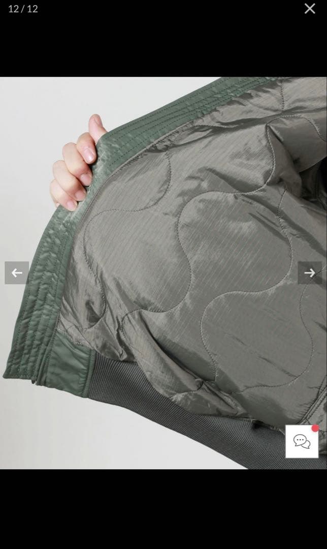 HYKE TYPE CWU-45/P JACKET オリーブ サイズ5