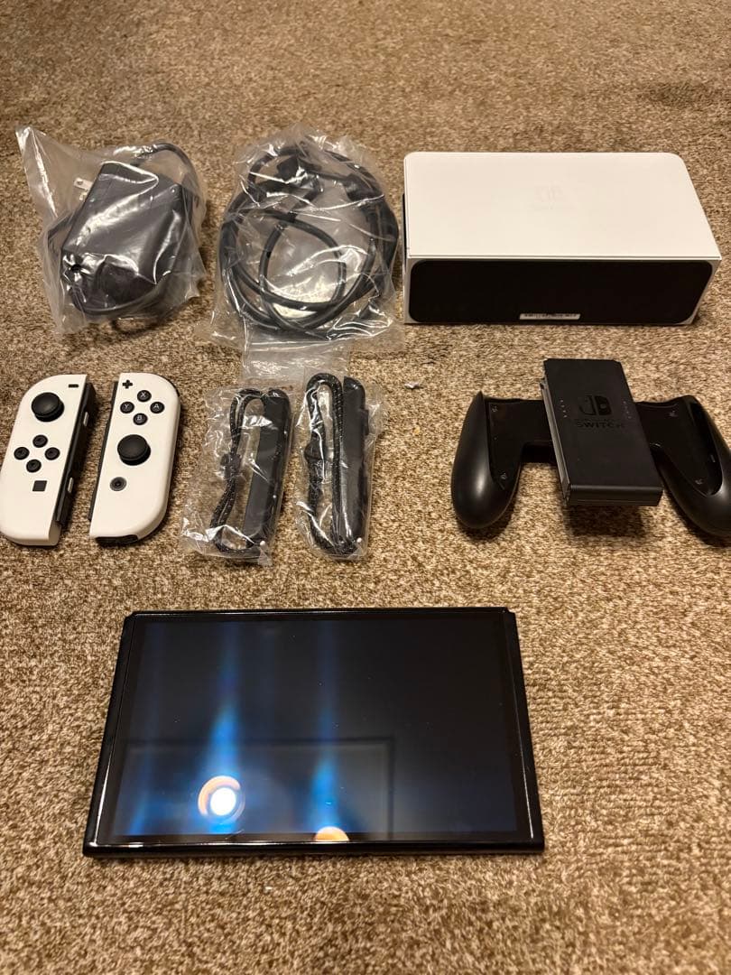 Nintendo Switch 有機ELモデル + ゲーム3本セット